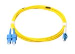 LC Sc 3.0mm Duplex Fiber Cable Sm Simplex 9/125 Fiber Optic Patch Cord