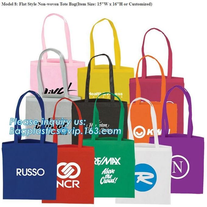 Promotional pp laminated custom printed recycled eco tnt grocery non woven bag, Handled Style shopping available Materia