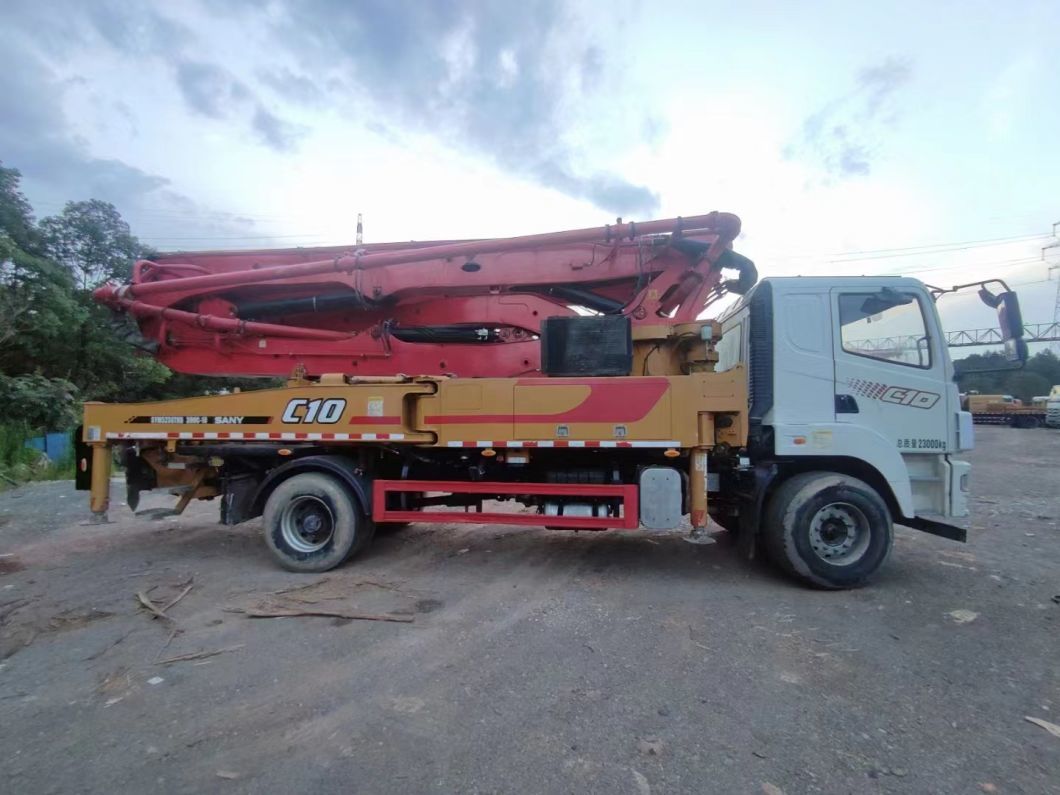2020 39m Concrete Mounted Truck Pump Mobile Pump Beton Pump on Sy Chassis Good Original Codition