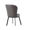 Buy cheap ISO9001 Minimalist Grey Family Cushioned Dining Chairs from wholesalers