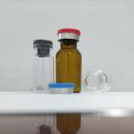 Transparent Borosilicate Glass Oral Liquid Bottle 1ml Mini Glass Bottle