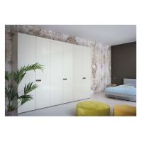 Buy cheap Plywood Fireproof Customized Wardrobe Living Room Storage Cabinet With Mirror product