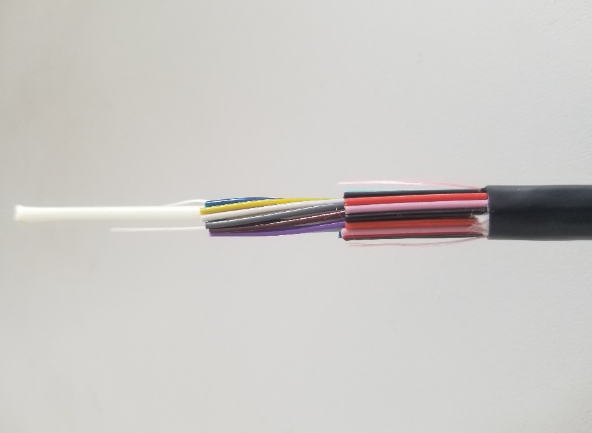 Flexible and Durable HDPE Blown Single Mode Fiber Optic Cable for Outdoor Applications