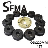 Buy cheap Engine Parts 220MM 46Teeth Coupling Connection Plate product