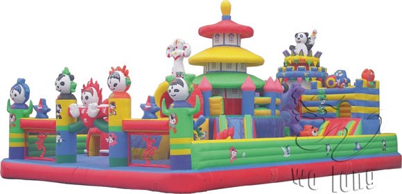 air bouncer inflatable trampoline, naughty castle