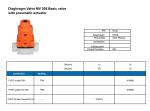 PN10Bar DN12 Industrial Diaphragm Valve Stable Pneumatic Actuated