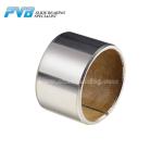 Brown PTFE Sleeve Bearing Self Lubricating Metal Polymer Bushing