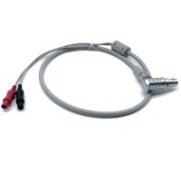 Buy cheap Stainless Right Angle 1B 16 Pin Male Connector Medical Electrode Cable Custom product