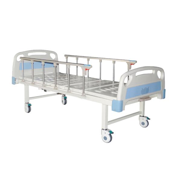 Buy cheap Cheap ABS Manual Single-Crank Hospital Bed Nursing Care Bed Silent from wholesalers