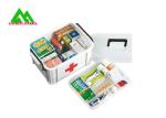 Lockable First Aid Emergency Medical Box With PVC Fireproofing Material