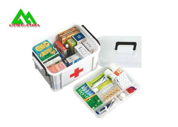 Buy cheap Lockable First Aid Emergency Medical Box With PVC Fireproofing Material from wholesalers