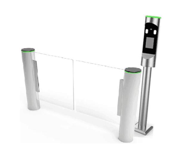 Buy cheap Cylinder Type 900mm DC 24V Facial Recognition Turnstile from wholesalers
