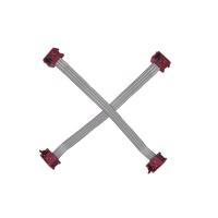 Buy cheap UL2651 28AWG 1.27 Mm Pitch Ribbon Cable PA6T PA9T LCP Insulator Material product