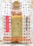 Professional Food Safe Opp Clear Window Paper Bags Offset Printing, OEM Block