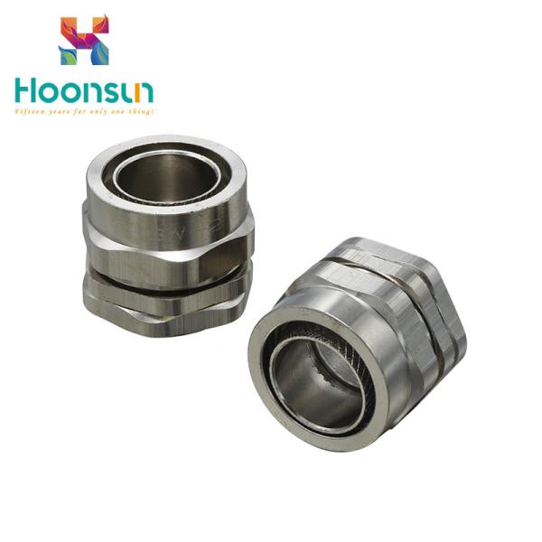 Buy cheap Nickel Plated Brass Fire Rated Cable Glands Dustproof IP68 from wholesalers