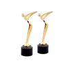 Buy cheap Rose Gold Plated Golf Trophy Awards , Longest Driver PGA Golf Trophies from wholesalers