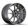 Buy cheap Forged Alloy Wheels 2 Piece Gloss Grey 18x9 18x12 18inch Staggered 996 Turbo Rims from wholesalers