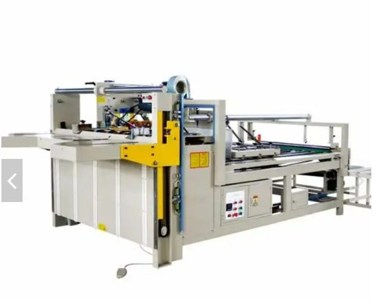 Semi Automatic Folder Gluer for Clear Box Carton Paper Forming Machine at Affordable
