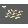 Buy cheap Low Resistance Metal Stamping Components With Good Solder Ability And Adhesive Ability from wholesalers