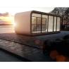 Buy cheap Cafe Movable Prefab House Apple Cabin Shaped Outdoor Perfect for Living and Working from wholesalers