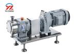 Sanitary Feeding Rotary Lobe Pump High Viscosity With Heat Jacket