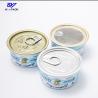 Buy cheap Pink 80g Volume Pet Food Can Dogs Food Round Tin Cans D65x34mm from wholesalers