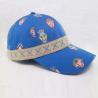 Buy cheap Thailand Style Fancy Printed Baseball Caps 6 Panel Hand Made With Metal Buckle from wholesalers