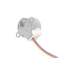 Buy cheap 5 Volt Permanent Magnet Electric Motor Reduction ratio 1:64 geared stepper motor product