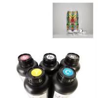 Buy cheap UV Ink CMYK+V for Epson dx7/dx5/dx4 printer head 1L use for phone case leather product