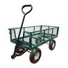 Buy cheap Ironton Steel Garden Cart 440 lb Capacity Heavy Duty Garden Dump Truck Rubber Inflatable Wheel from wholesalers