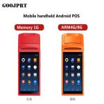 Free SDK Handheld Portable Pos Terminal barcode scanner Restaurant thermal