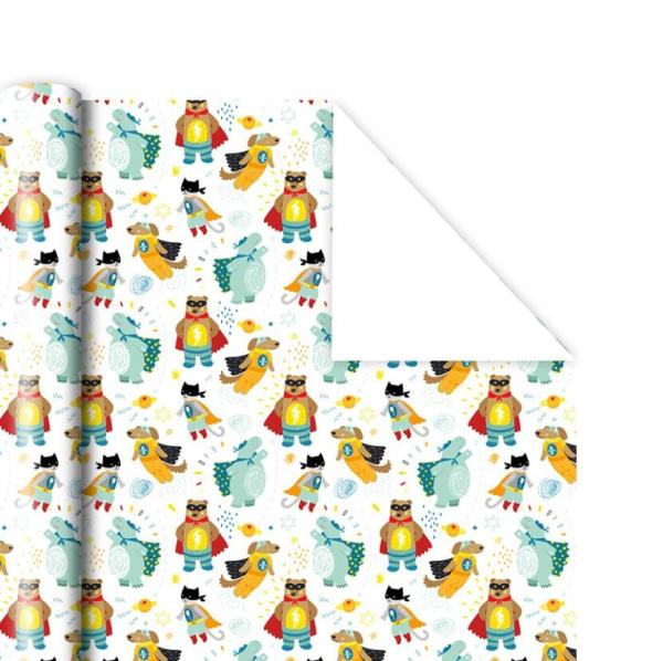 Buy cheap Inkjet Printed Gift Wrap Paper Roll Fade Resistant 80gsm from wholesalers