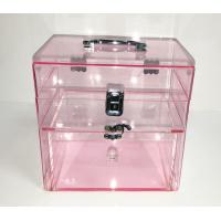 Buy cheap OEM Pink Promotion Display Cosmetic Holder Acrylic Brochure Display product