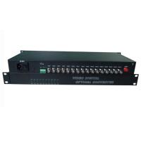 Buy cheap 16 Channel Fiber Optic Media Converter With BIDI Data 1310 / 1550NM Wavelength product