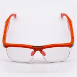 Designer Eyeglasses Famous Brands Half Rim Mens Anti Blu Light Eyeglass Big
