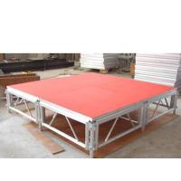 Buy cheap Silver Mobile Portable Stage Platforms Bolt Truss And Spigot Truss Type product