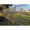 Buy cheap White Pvc Coated Square Post Welded Wire Garden Fence 6ft from wholesalers