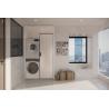 Buy cheap Beige Stainless Steel Tall Laundry Room Cabinets Sleek Design Practical Features from wholesalers