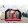 Buy cheap Giant Inflatable Obstacle Slide Park Play Park On Land Logo Painting from wholesalers