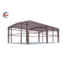 Buy cheap Single Steel Sheet Roofing Three-car Capacity 24x36 Garage for Small Auto Repair Shop from wholesalers