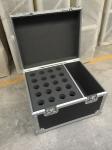 Full Black Color 9mm Thinkness Plywood Customized Aluminum Tool Cases For Sound