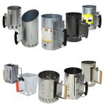 Amazon Iron Portable Garden Carbon Bucket Outdoor steel Carbon Barrels