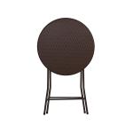 80cm Round Plastic Bar Height Folding Table 110cm Height Easy To Storage