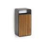 Buy cheap Induction Type EN840 40L Outdoor Wooden Trash Can from wholesalers