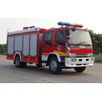 Buy cheap ISUZU Diesel Gas RC Fire Truck Red Color Euro 3 Euro 4 Emission Standard product