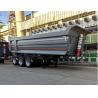 Buy cheap Van-Type 3 Axles 60 Cubic Meters Hydraulic Cylinder 40-100 Ton Concrete Dump Trailers from wholesalers