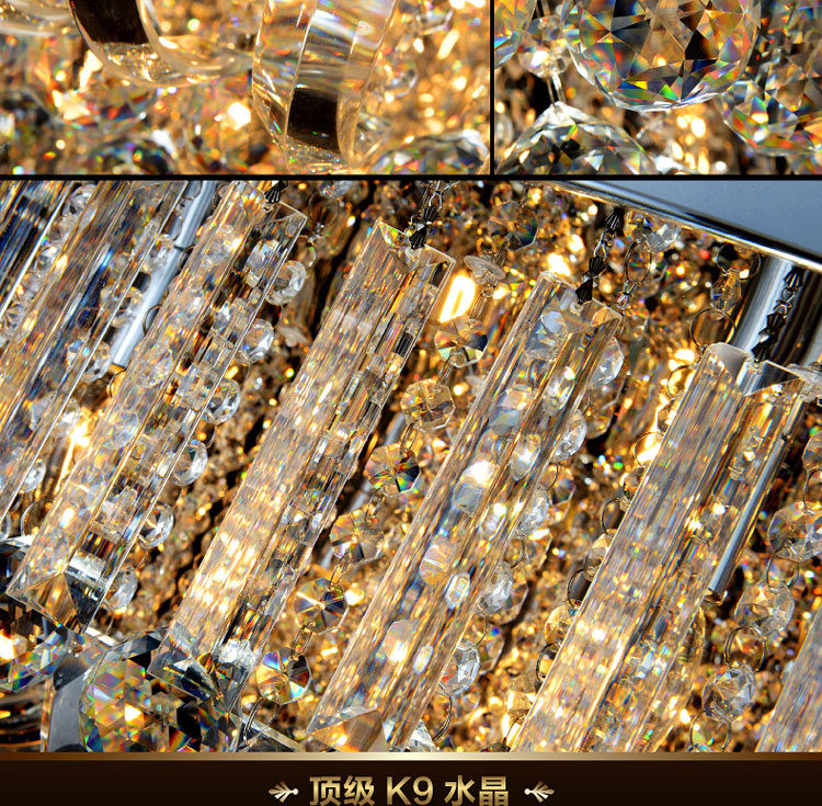 Crystal Ceiling Lights Modern Lamps Luxury Ceiling lamps Chrome Crystal lamp(WH-CA-96)
