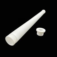 Buy cheap PTFE Tube Dispersion Resin Extruded Plastic White And High Temperature product
