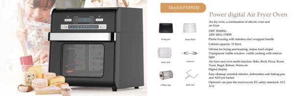 Buy cheap Toaster oven in home appliance Kitchen convection Vertical toaster oven FM-9030 from wholesalers