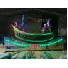 Buy cheap Crescent Moon Pirate Ship Running And rotary Voltage 220V/380V 50Hz from wholesalers